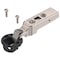 Blum 95 Degree Self-closing Overlay Glass Door Hinge 75T4100 - alternate 2